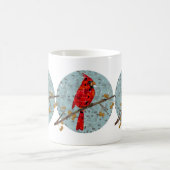 Weihnachtsvogelkollektion für den Kardinal Kaffeetasse (Mittel)