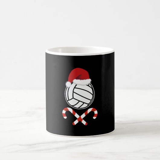 Weihnachtsvolleyball Kaffeetasse (Mittel)