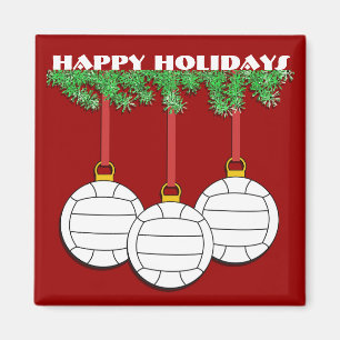WeihnachtsVolleyball-Magnet Magnet
