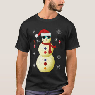 Weihnachtsvolleyball T-Shirt