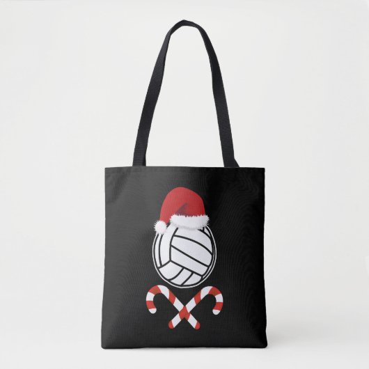 Weihnachtsvolleyball Tasche (Vorderseite)
