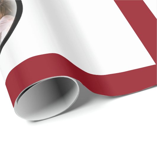 Weihnachtsvorlage für Snowman Geschenkpapier (Rolleneckpunkt)