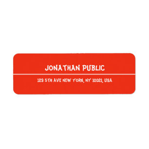 Weihnachtsvorlage Handgeschriebene rote Rücksendea