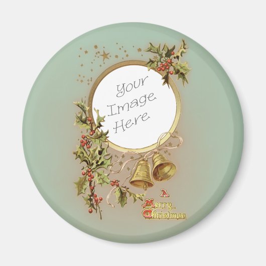 Weihnachtsvorlage individuell anpassbar magnet (Vorne)
