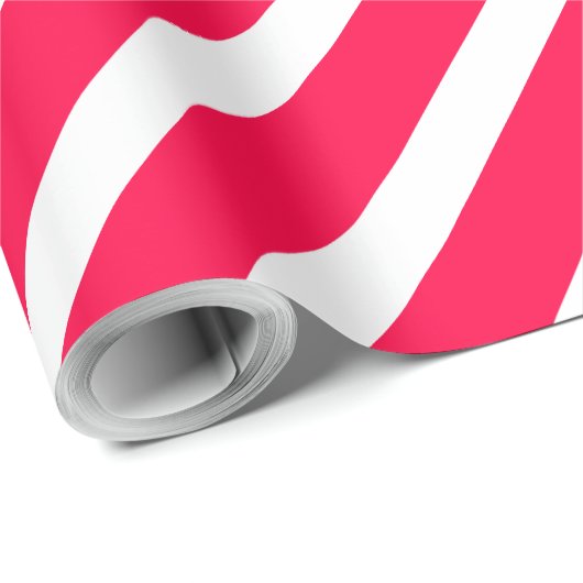 Weihnachtsvorlage Nostalgisch Rote weiße Streifen Geschenkpapier (Rolleneckpunkt)