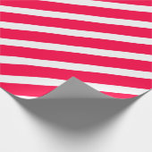 Weihnachtsvorlage Nostalgisch Rote weiße Streifen Geschenkpapier (Ecke)