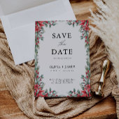 Weihnachtsvorlage Save the Date Einladung