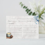 Weihnachtsvormittag Basiskarte Begleitkarte (Stehend Vorderseite)