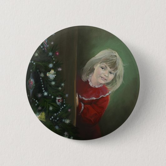 Weihnachtsvormittag Button (Vorderseite)