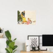 Weihnachtsvormittag, Familienfeierlichkeiten Poster (Heimbüro)