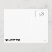 Weihnachtsvormittag Feiertagspostkarte (Rückseite)