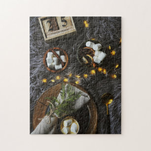 Weihnachtsvormittag Hot Chocolate & Marshmellows Puzzle