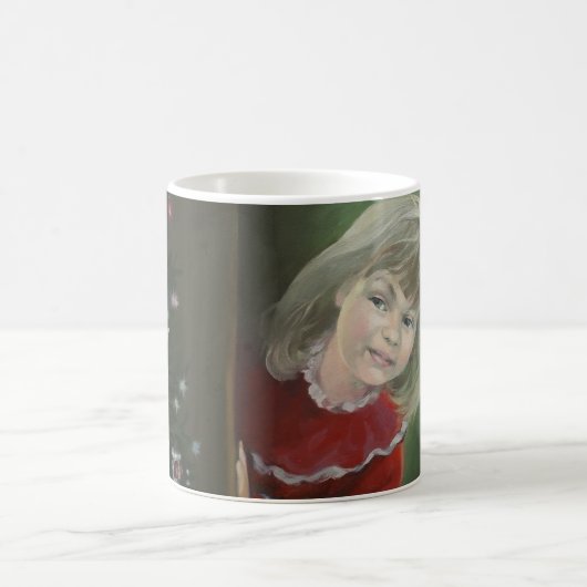 Weihnachtsvormittag Kaffeetasse (Mittel)