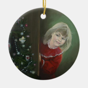 Weihnachtsvormittag Keramik Ornament