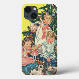 Weihnachtsvormittag, Kinder-Eröffnungsgeschenke iPhone 13 Hülle