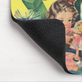 Weihnachtsvormittag, Kinder-Eröffnungsgeschenke Mousepad (Ecke)