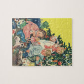 Weihnachtsvormittag, Kinder-Eröffnungsgeschenke Puzzle (Horizontal)