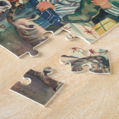 Weihnachtsvormittag, Kinder-Eröffnungsgeschenke Puzzle (Seite)