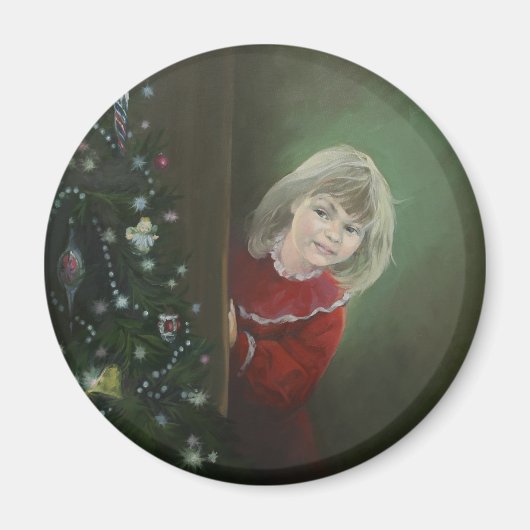 Weihnachtsvormittag Magnet (Vorne)