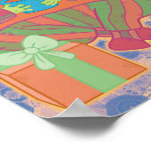 Weihnachtsvormittag Poster (Ecke)