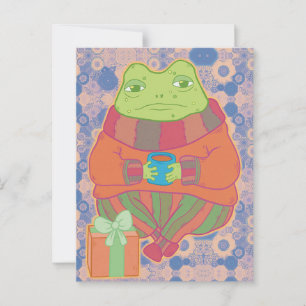 Weihnachtsvormittag Postkarte