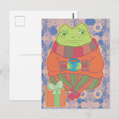 Weihnachtsvormittag Postkarte (Vorne/Hinten)