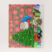 Weihnachtsvormittag Puzzle (Vertikal)