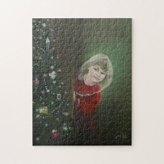 Weihnachtsvormittag Puzzle (Vertikal)