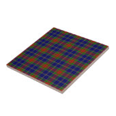 Weihnachtsvormittag Scottish Tartan Pattern Fliese (Seite)