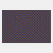 Weihnachtsvormittag Scottish Tartan Pattern Geschenkpapier Set (Vorderseite 3)