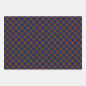 Weihnachtsvormittag Scottish Tartan Pattern Geschenkpapier Set (Vorderseite 2)