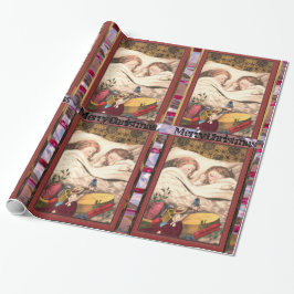 Weihnachtsvormittag Süße Träume Geschenkpapier