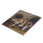 Weihnachtsvormittag (von Ferdinand Georg Waldmülle Fliese (Seite)