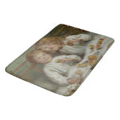 Weihnachtsvormittag (von Joseph Clark) Badematte (Schrägansicht)