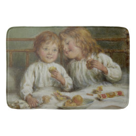 Weihnachtsvormittag (von Joseph Clark) Badematte