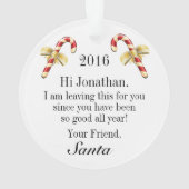 Weihnachtsvormittag Weihnachtsfeier - Siehe Umkehr Ornament (Rückseite)