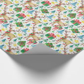 Weihnachtsvormittagspapier Geschenkpapier (Ecke)