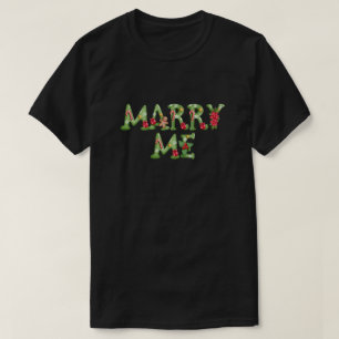 Weihnachtsvorschlag heiraten T-Shirt