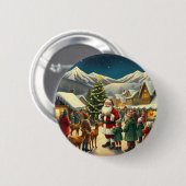 Weihnachtsvorstellung Button (Vorne & Hinten)