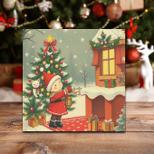 Weihnachtsvorstellung Feiertagskarte