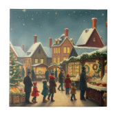 Weihnachtsvorstellung Fliese (Vorderseite)