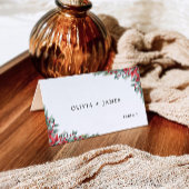 Weihnachtsvorstellung für Platzkarten Begleitkarte