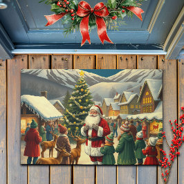 Weihnachtsvorstellung Fußmatte