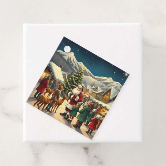 Weihnachtsvorstellung Geschenkanhänger (Beispiel)