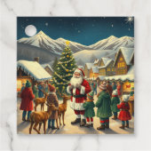 Weihnachtsvorstellung Geschenkanhänger (Vorderseite)