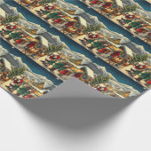 Weihnachtsvorstellung Geschenkpapier (Ecke)