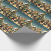Weihnachtsvorstellung Geschenkpapier (Ecke)