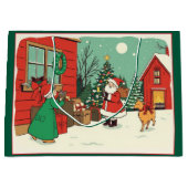 Weihnachtsvorstellung Große Geschenktüte (Vorderseite)