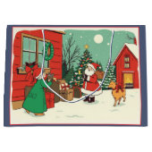 Weihnachtsvorstellung Große Geschenktüte (Vorderseite)