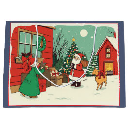 Weihnachtsvorstellung Große Geschenktüte